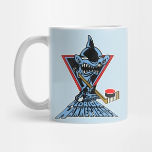 Retro Defunct Florida Hammerheads Roller Hockey Mug